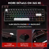 Gamingtoetsenbord ATTACK SHARK X65 HE - 29% Korting!