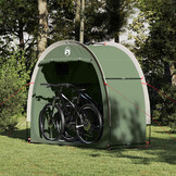 Ruime Fietstent met Dak - Groen - 210 cm