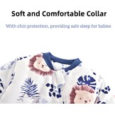 Baby Winterslaapzak Zebra-Leeuw Print - Afneembare Mouwen - 2.5 TOG - Maat 80 - 58% Korting