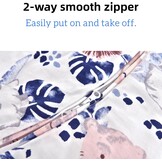 Baby Winterslaapzak Zebra-Leeuw Print - Afneembare Mouwen - 2.5 TOG - Maat 80 - 58% Korting