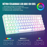 Draadloos AZERTY Gaming Toetsenbord & Muis Combo - 29% Korting