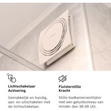 Bosch Stille Badkamer Ventilator 1900 (125mm) - Nu met 29% Korting!