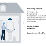 Bosch Stille Badkamer Ventilator 1900 (125mm) - Nu met 29% Korting!