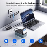 Yottamaster 5-Bay Docking Station - Snel & Veilig Opslag