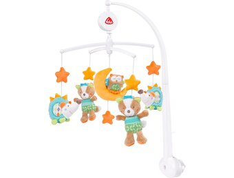 Fehn Muziek-Mobile "Sleeping Forest" Grijs - 34% Korting