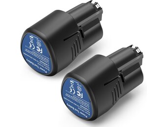 ASUNCELL Pack of 2 4000 mAh Lithium Ion Battery for Dremel 8260 8240 8250 Battery Rotation Tool Multifunctional Tool 12V 4Ah Li-ion Replacement Battery