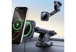 Magnetische Draadloze Autolader iPhone 12-17 | Qi2 15W MagSafe | 47% Korting