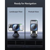 Magnetische Draadloze Autolader iPhone 12-17 | Qi2 15W MagSafe | 1600g Houdkracht | Dashboardhouder