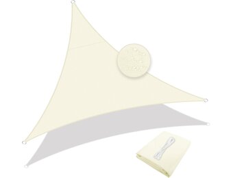 Rechthoekig Zonnezeil Crème 2.5x4m - 95% UV-bescherming & Waterdicht