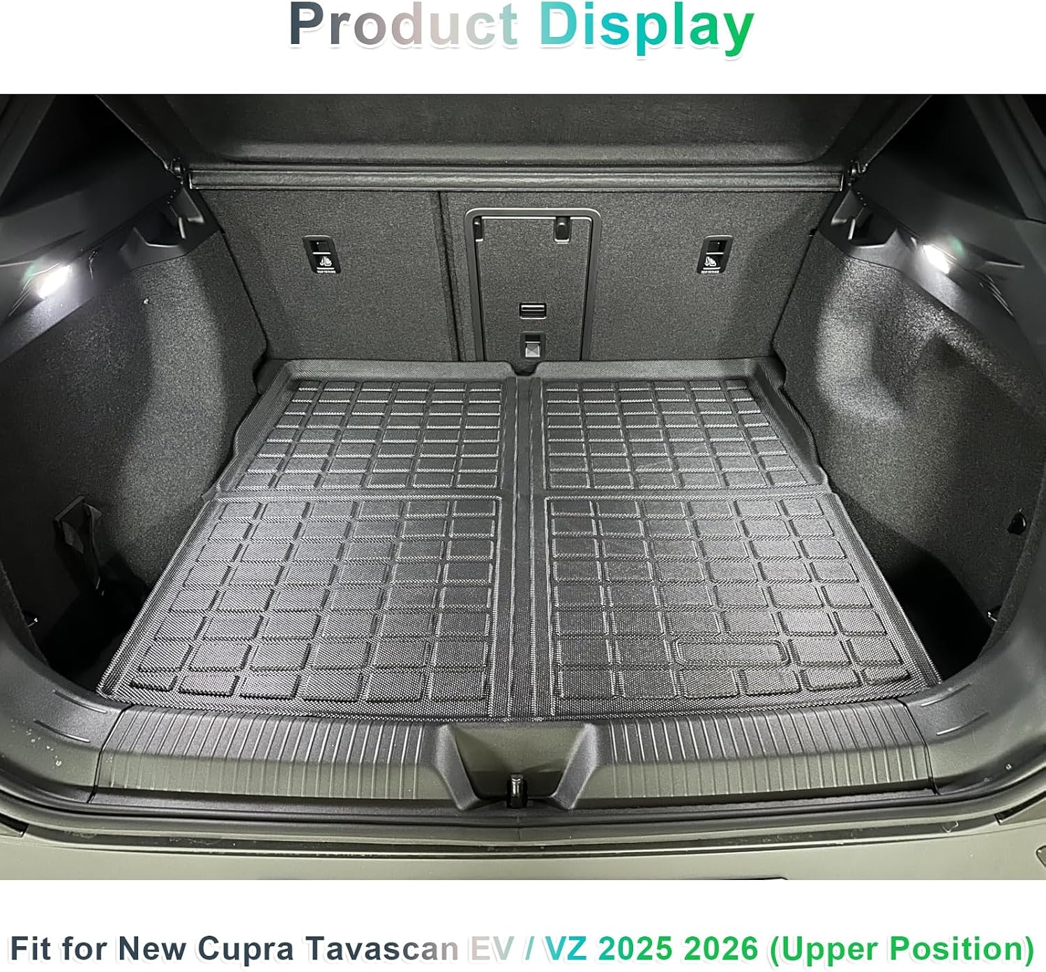 Kofferbakmat TPE Cupra Tavascan 2025-2027 VZ | 60% Korting | Opvouwbaar & Waterdicht
