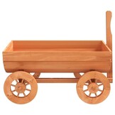 Decoratieve Houten Wagen met Korting - 70x43x54 cm