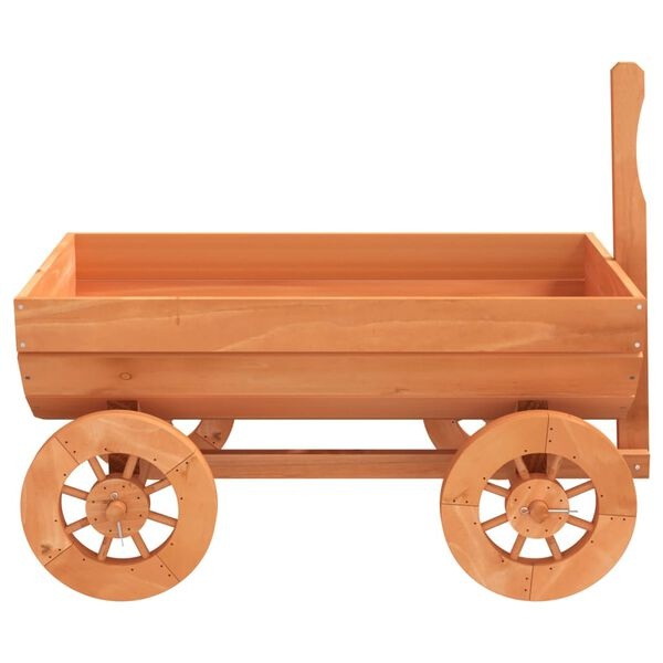 Decoratieve Houten Wagen met Korting - 70x43x54 cm