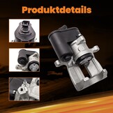 Set Achterste Remklauwen Links + Rechts VW Tiguan 5N (2007-2018) - 58% Korting