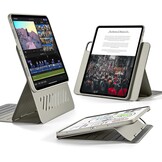 iPad Pro 12.9" (2022/2021) Hoes Titanium, 9 standen, afneembaar, 29% korting