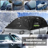 Universele Half Autohoes Waterdicht - 300x150x49 cm