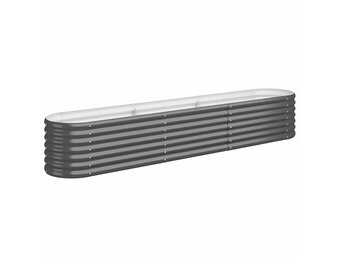 Ruime Antraciet Plantenbak (224x40x36cm) - 33% Korting