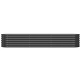 Ruime Antraciet Plantenbak (224x40x36cm) - 33% Korting