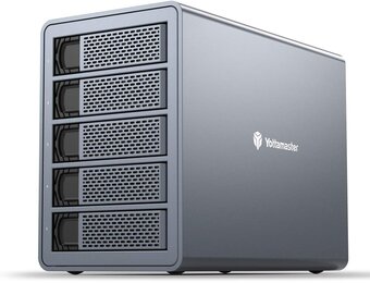 Externe 5-Bay HDD/SSD Behuizing - Aluminium - 30% Korting