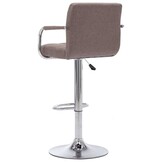 Taupe Stoffen Barstoel - 34% Korting