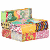 Modulaire Poef Stoffen Patchwork - 35% Korting