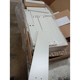 Wit Bureau met Lade en Plank - 54% Korting!