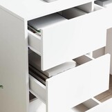Wit Bureau met Lade en Plank - 54% Korting!