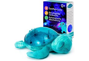 Nachtlamp Schildpad Blauw: Oceaanprojector met Geluid & Korting!