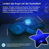 Nachtlamp Schildpad Blauw: Oceaanprojector met Geluid (34% Korting)
