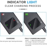 Snellader 48V Lithium Batterij E-bike/Scooter (Kugoo M4) | 54.6V 4A met Display | 34% Korting