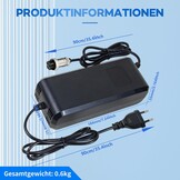 Snellader 48V Lithium Batterij E-bike/Scooter (Kugoo M4) | 54.6V 4A met Display | 34% Korting