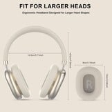 Over-ear Koptelefoon: 120u Speeltijd, ANC & Ruisonderdrukking | 57% Korting