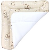 Aankleedkussen Baby 70x50 cm Giraffe/Beige | 55% Korting