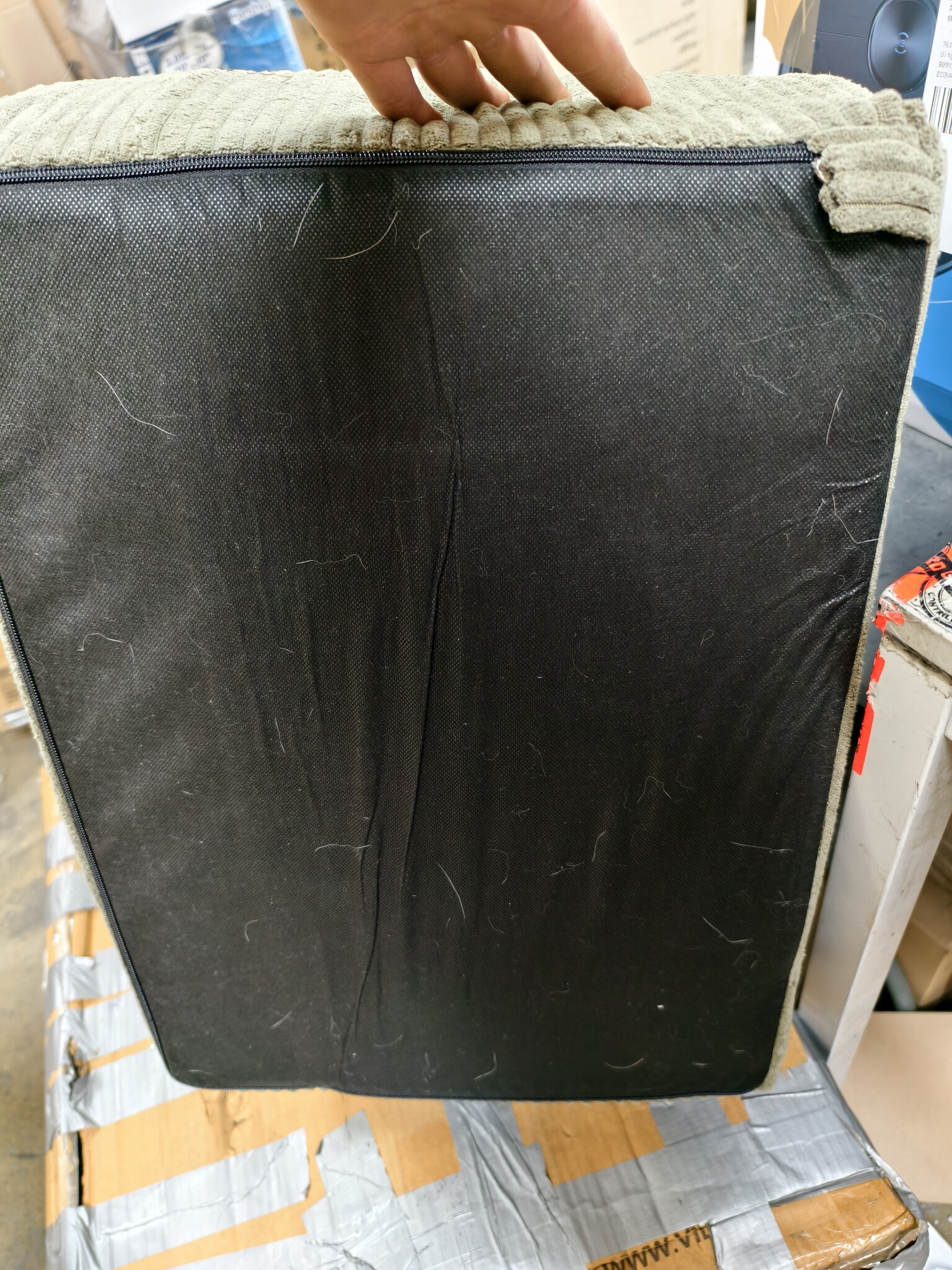 Kinderfauteuil LINCOL - Corduroy Olijfgroen - 48% Korting!