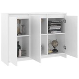 VidaXL Dressoir 102cm Wit: 59% Korting