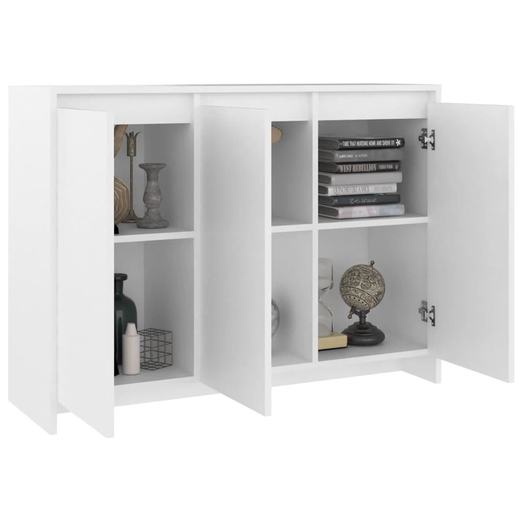 VidaXL Dressoir 102cm Wit: 59% Korting