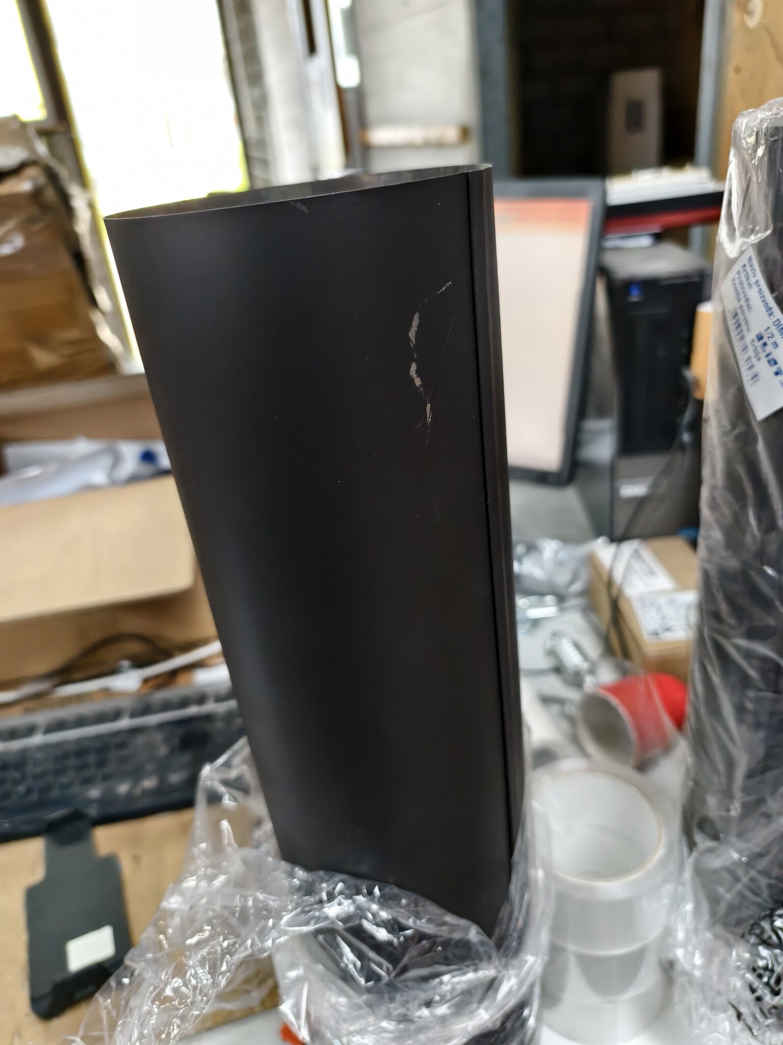 Zwarte Stalen Kachelpijp - Ø 120 mm - 50 cm - 52% Korting
