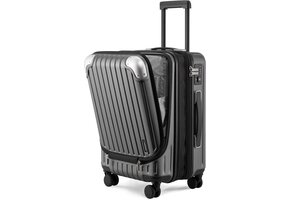 Handbagage Koffer 20" met Laptopvak & 15% Uitbreidbaar - 47% Korting