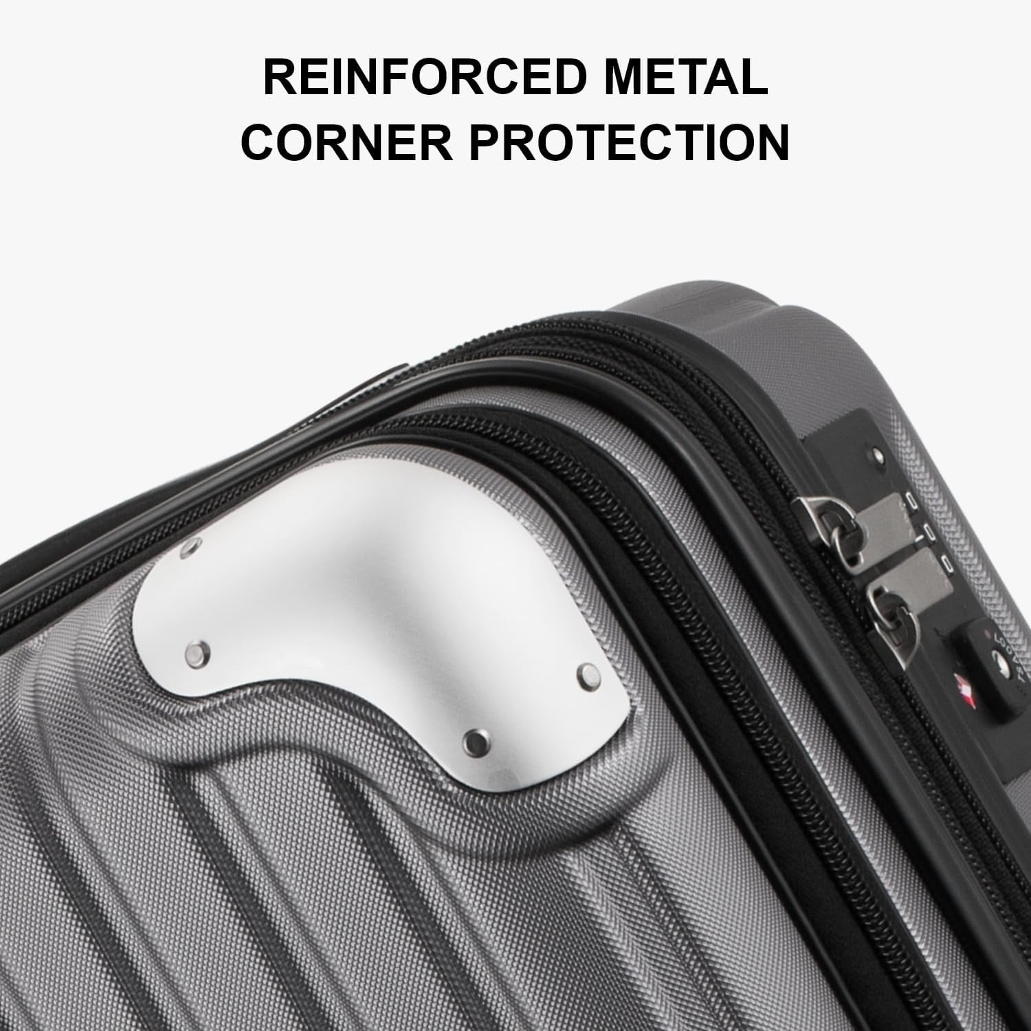 Handbagage Koffer 20 inch met Laptopvak & 15% Uitbreidbaar (52% Korting)