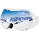 Skibril voor Ski/Snowboard - Helmcompatibel, UV400, Anti-Mist - 53% Korting
