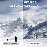 Skibril voor Ski/Snowboard - Helmcompatibel, UV400, Anti-Mist - 53% Korting