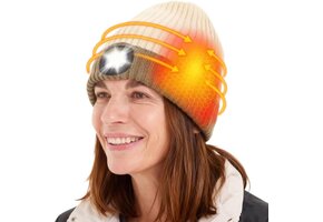 Warme Winter Muts met Verwarming & LED - Uniseks - 40% Korting