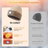 54% Korting: Verwarmde Uniseks Muts met Oplaadbare Accu & LED