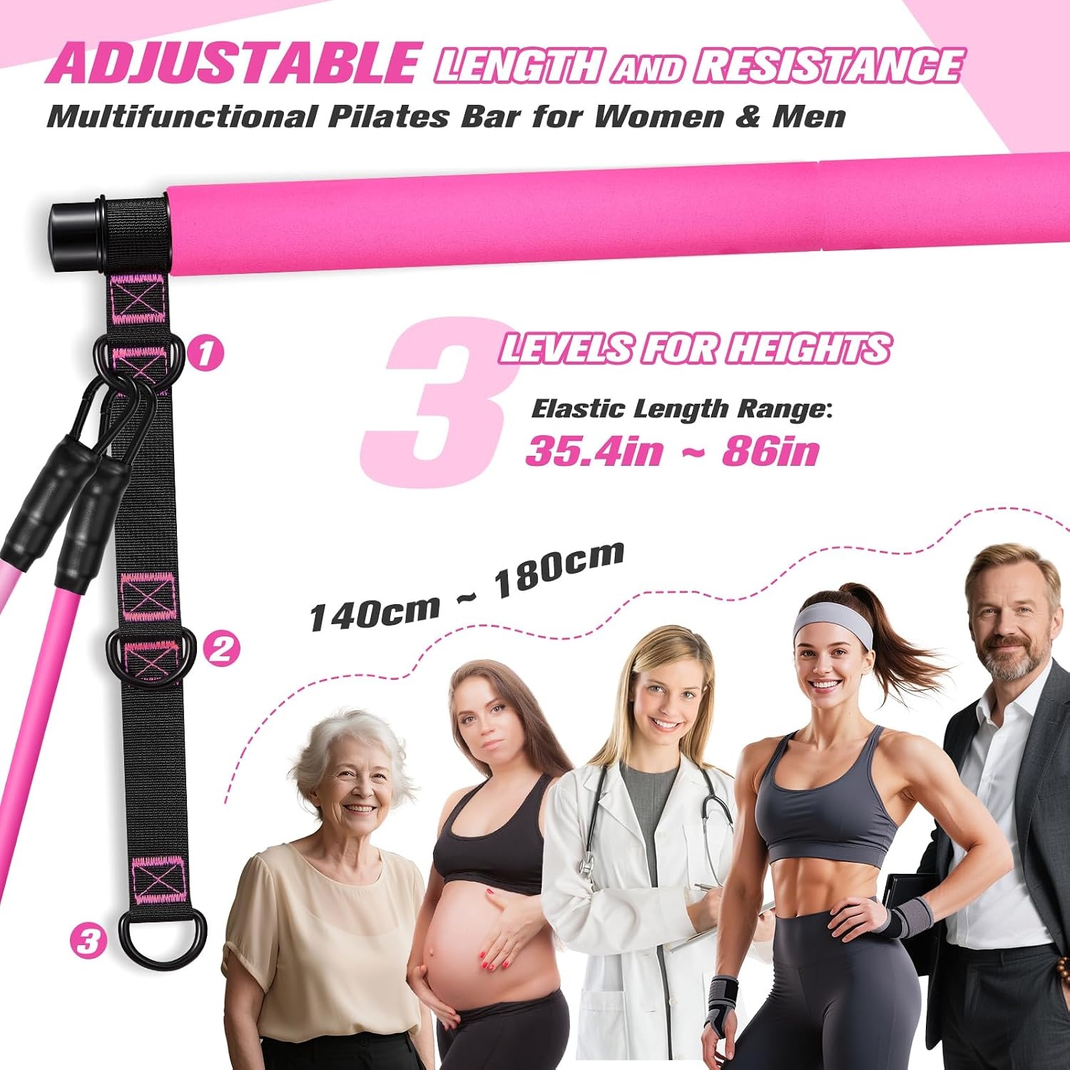 Pilatesstang, Pilates Bar Set