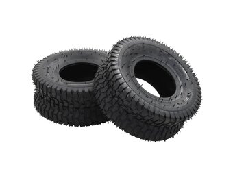 vidaXL Kruiwagenbanden 2 st 15x6.00-6 4PR rubber