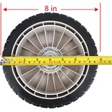 Achterwielen Grasmaaier 8" (20cm) - 2 Stuks - 42% Korting