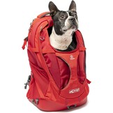 Kurgo G-Train Dog Carrier Backpack - Comfortable Travel Bag for Pets Up to 11 kg - Waterproof Bottom - Multi-Compartment Pack - Dog Hiking Gear - Rugged Adventure Backpack - Navy Blue
