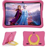 DigiLand Kindertablet 10,1 inch Android kindertablet met wifi met beschermhoes, ouderlijk toezicht, educatieve tablets, kinderen, jongens en meisjes, roze (RAM 6 GB + ROM 32 GB)
