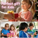 DigiLand Kindertablet 10,1 inch Android kindertablet met wifi met beschermhoes, ouderlijk toezicht, educatieve tablets, kinderen, jongens en meisjes, roze (RAM 6 GB + ROM 32 GB)