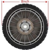 Grasmaaier Achterwielen 8" met Tandwiel voor Honda HRR216K6 | 2 Stuks | 60% Korting