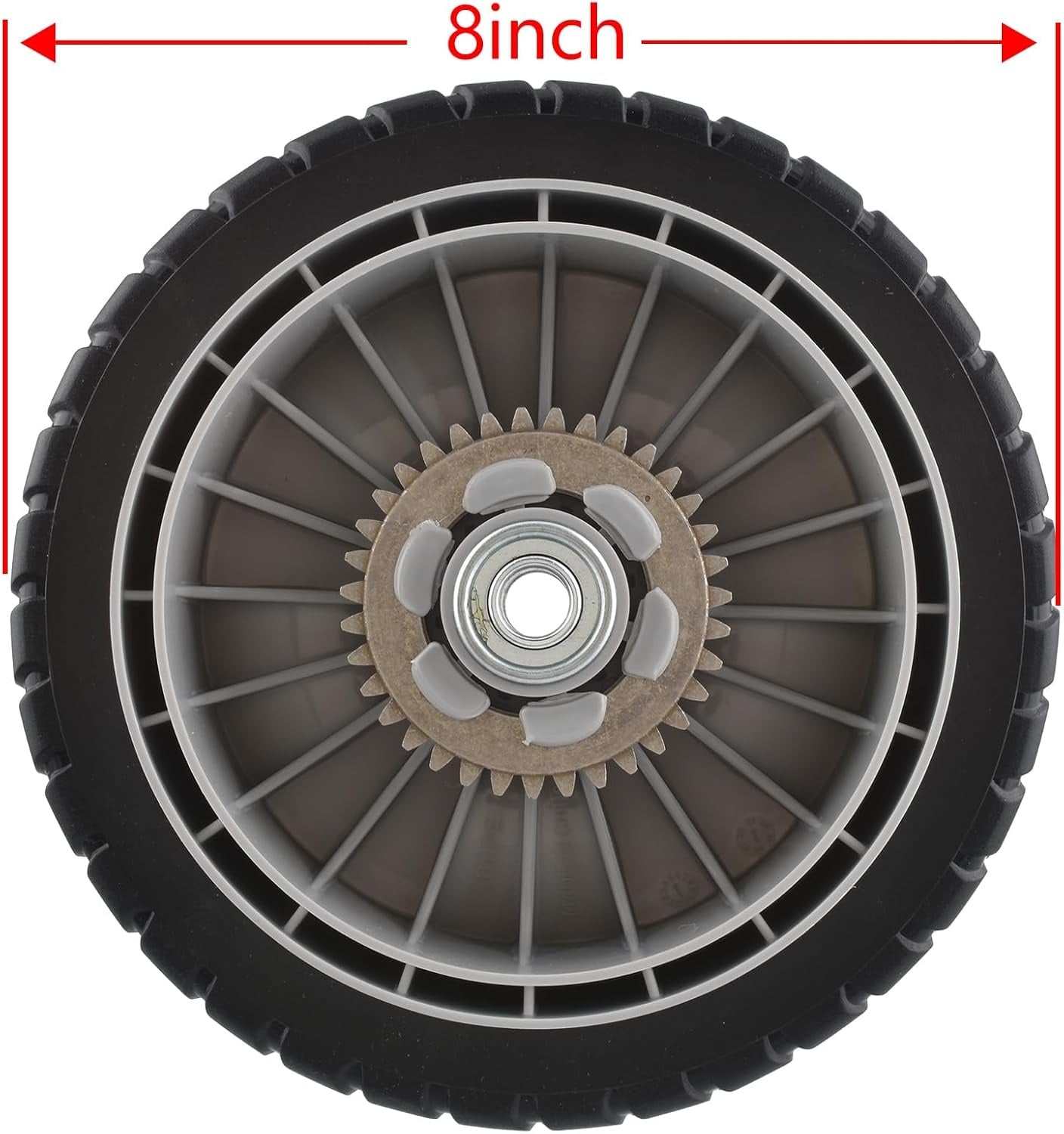 Grasmaaier Achterwielen 8" met Tandwiel voor Honda HRR216K6 | 2 Stuks | 60% Korting